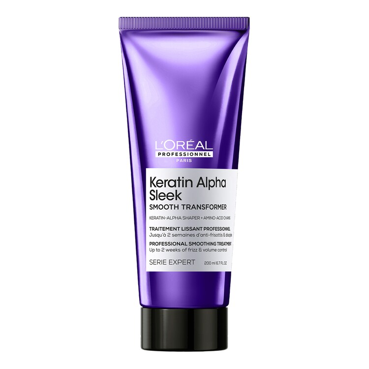 Keratin Alpha Sleek - Cremă profesională pentru păr mătăsos și anti-electrizare