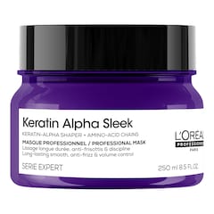 Keratin Alpha Sleek - Maska wygładzająca, L'Or&eacute;al Professionnel