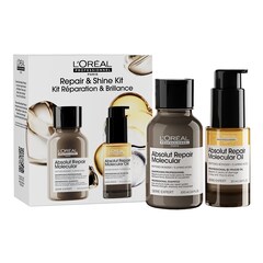 Serie Expert Absolut Repair Molecular Mini Duo Set - Σαμπουάν & Έλαιο, L'Oréal Professionnel