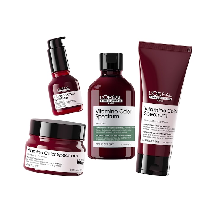 Serie Expert Vitamino Color Spectrum - Shampoing Neutralisant reflets rouges