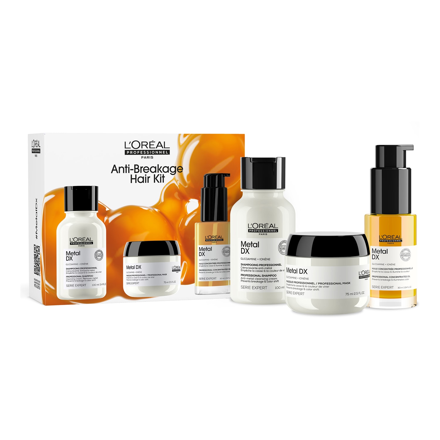 L'Oréal Professionnel Metal Detox Trio Discovery Kit​ - Gegen Haarbruch & Farbveränderungen