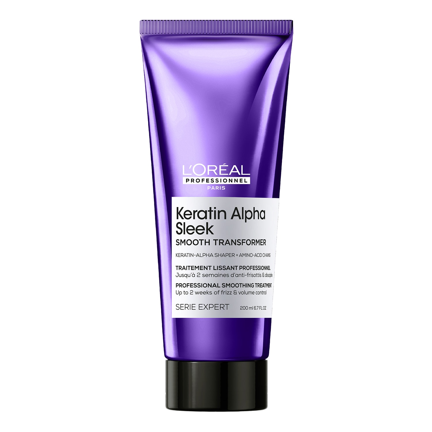 L'Oréal Professionnel Keratin Alpha Sleek - Smooth Transformer Glättungspflege