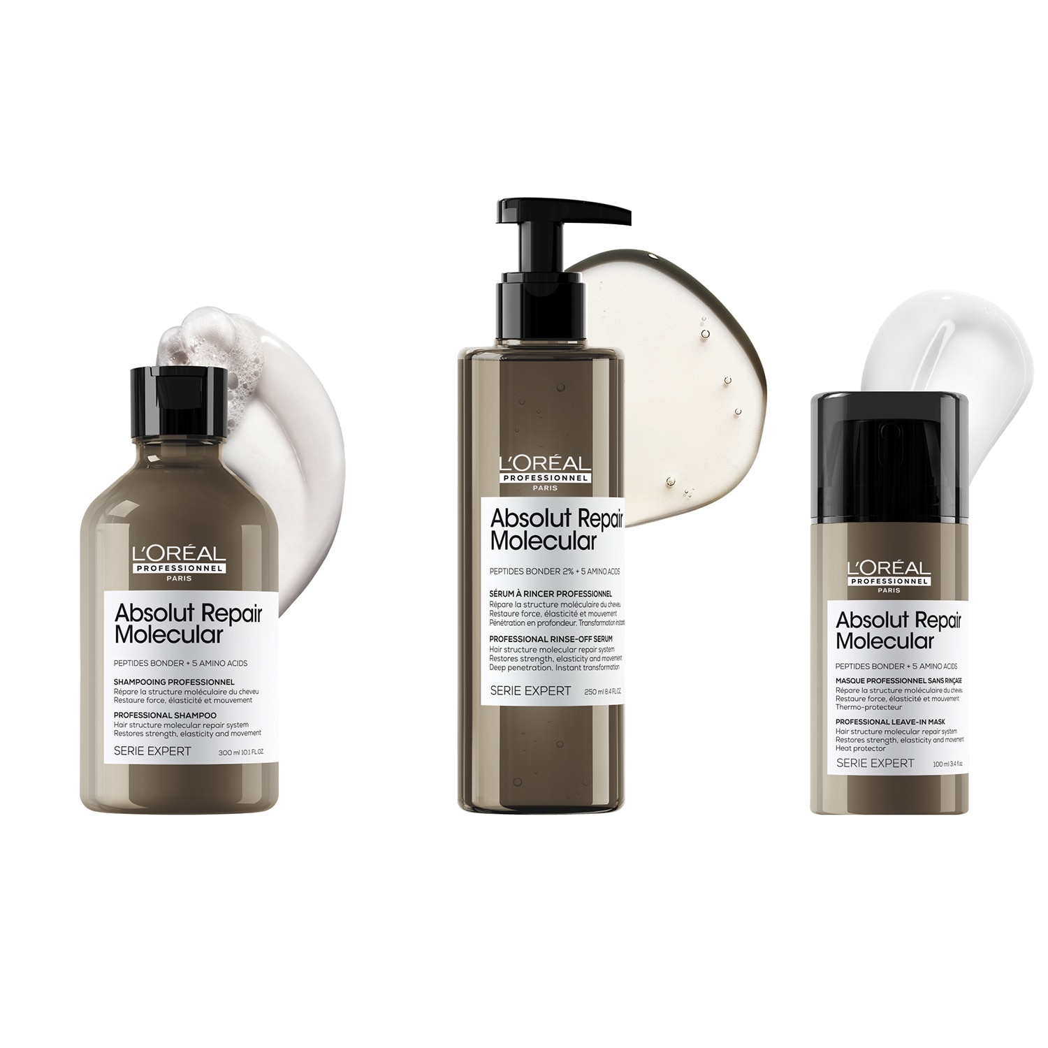 ⭐︎値下げ⭐︎P Stem Repair Lotion & ACE Gel セット Absolut Repair Molecular - Cremă pentru părul deteriorat, cu