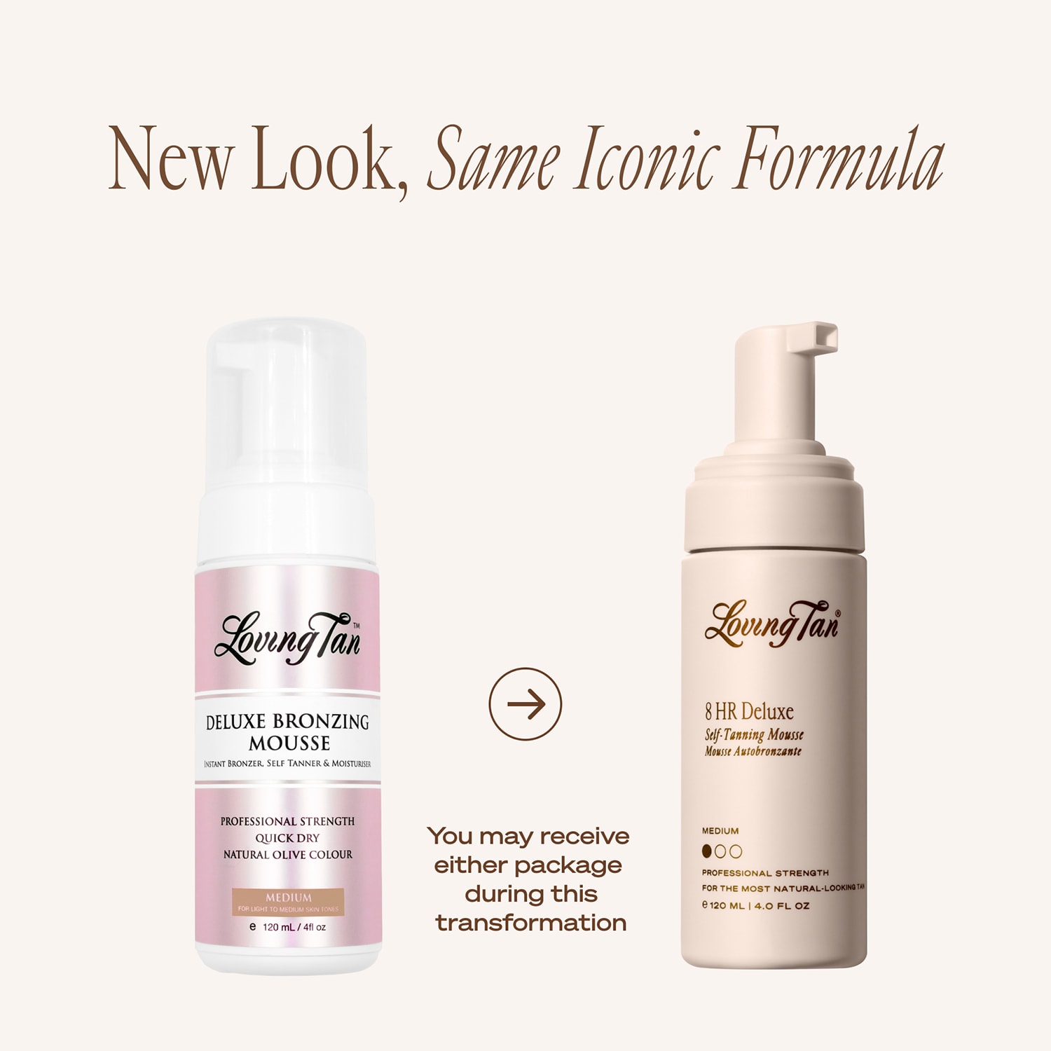 Deluxe Bronzing Mousse Medium