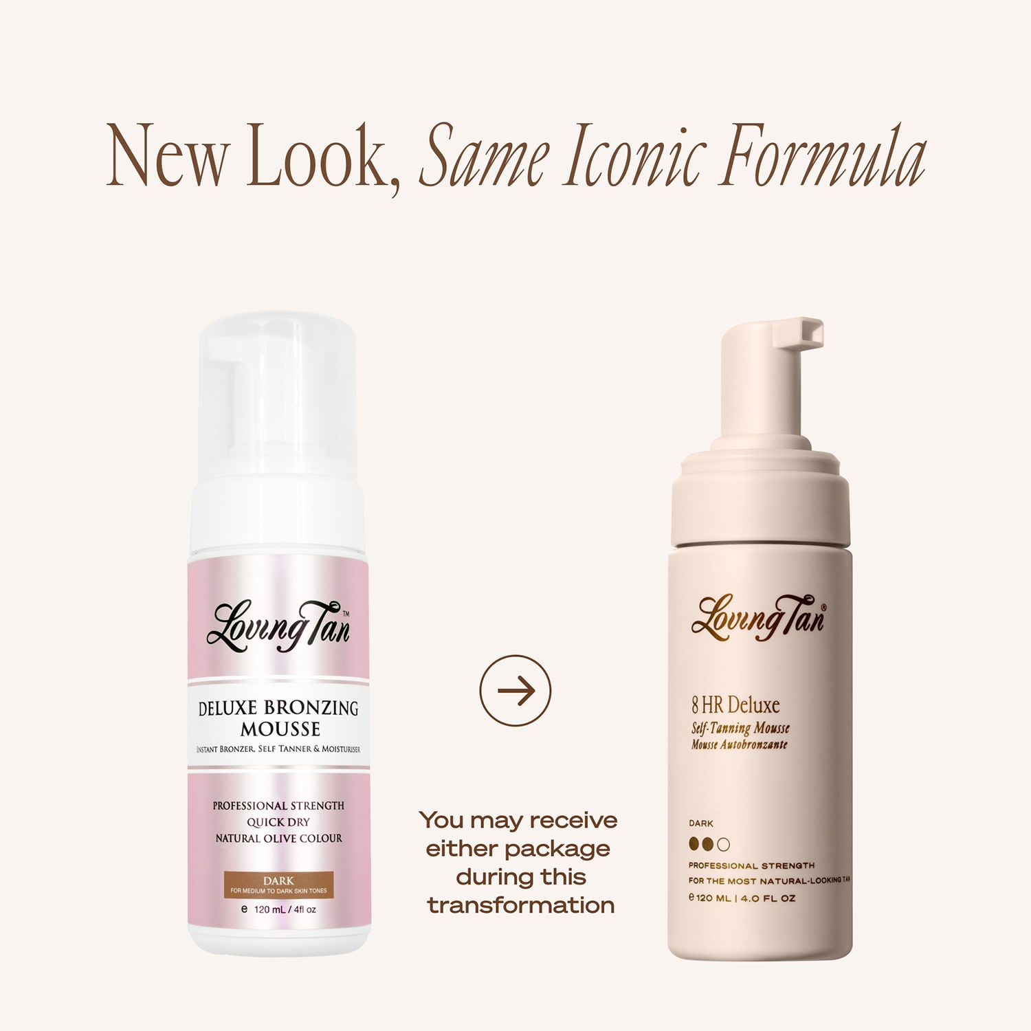 Deluxe Bronzing Mousse Dark