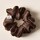 The Midi Scrunchie Nougat- hedvábná gumička do vlasů