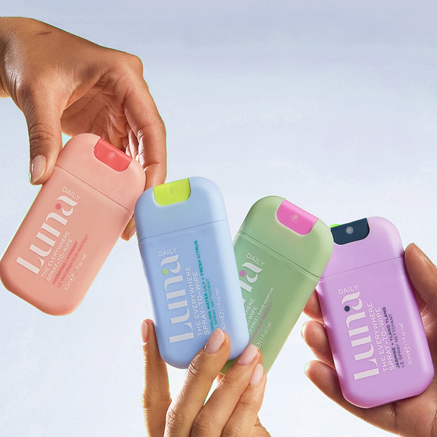 Spray-to-Wipe Cooling