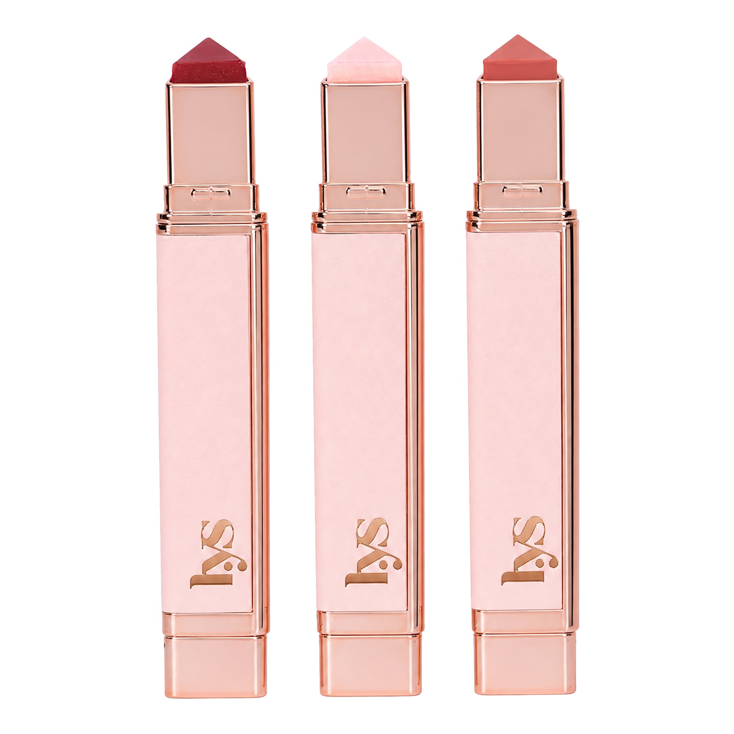 Speak Love 3-Piece Mini Lip-Plumping Glossy Lip Balm Set