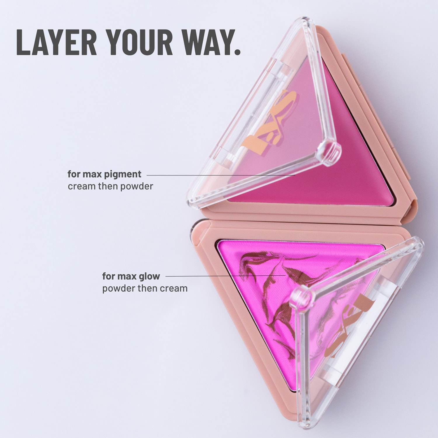 Higher Standard Longwear Multidimensional Blush Duo - Cream and Powder Blush Duo