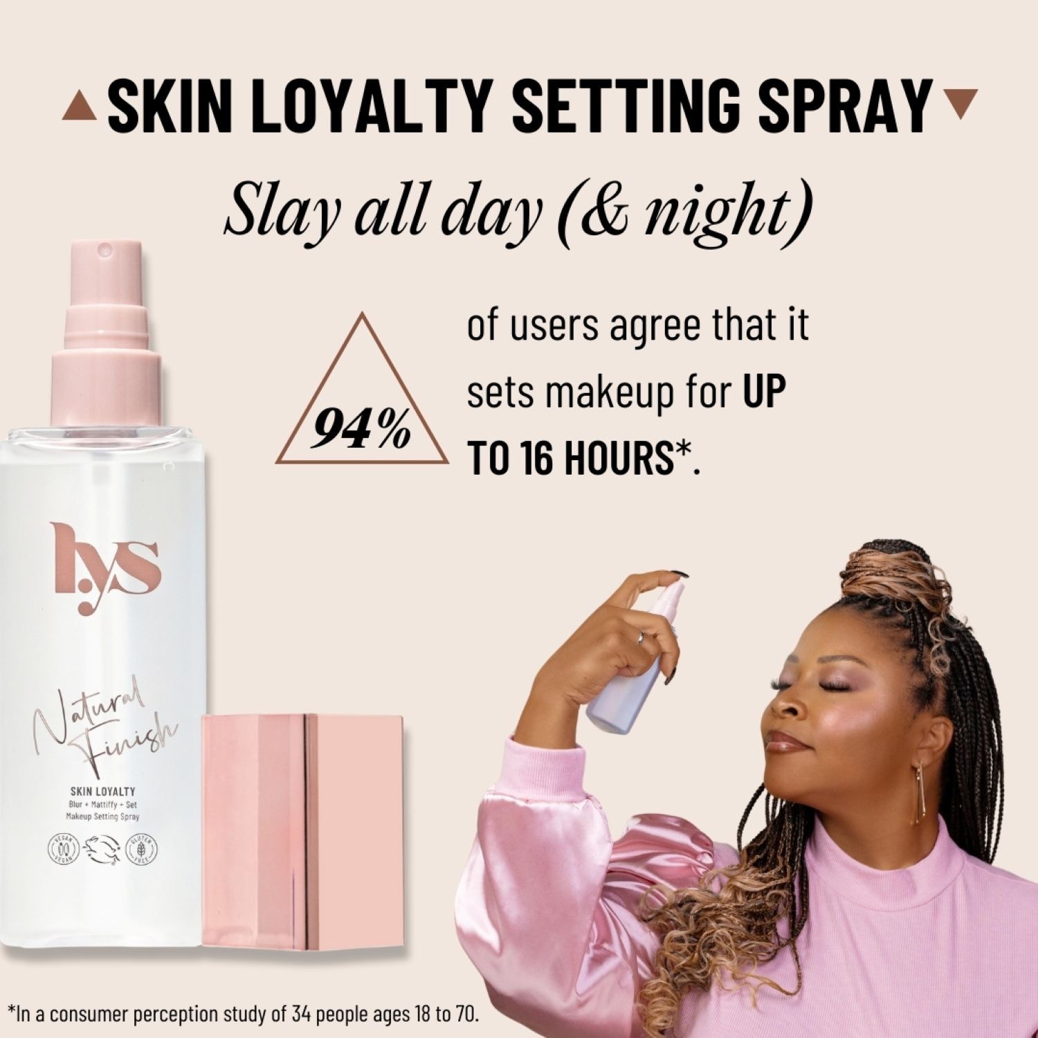 Skin Loyalty Blur + Mattify + Set Makeup Setting Spray