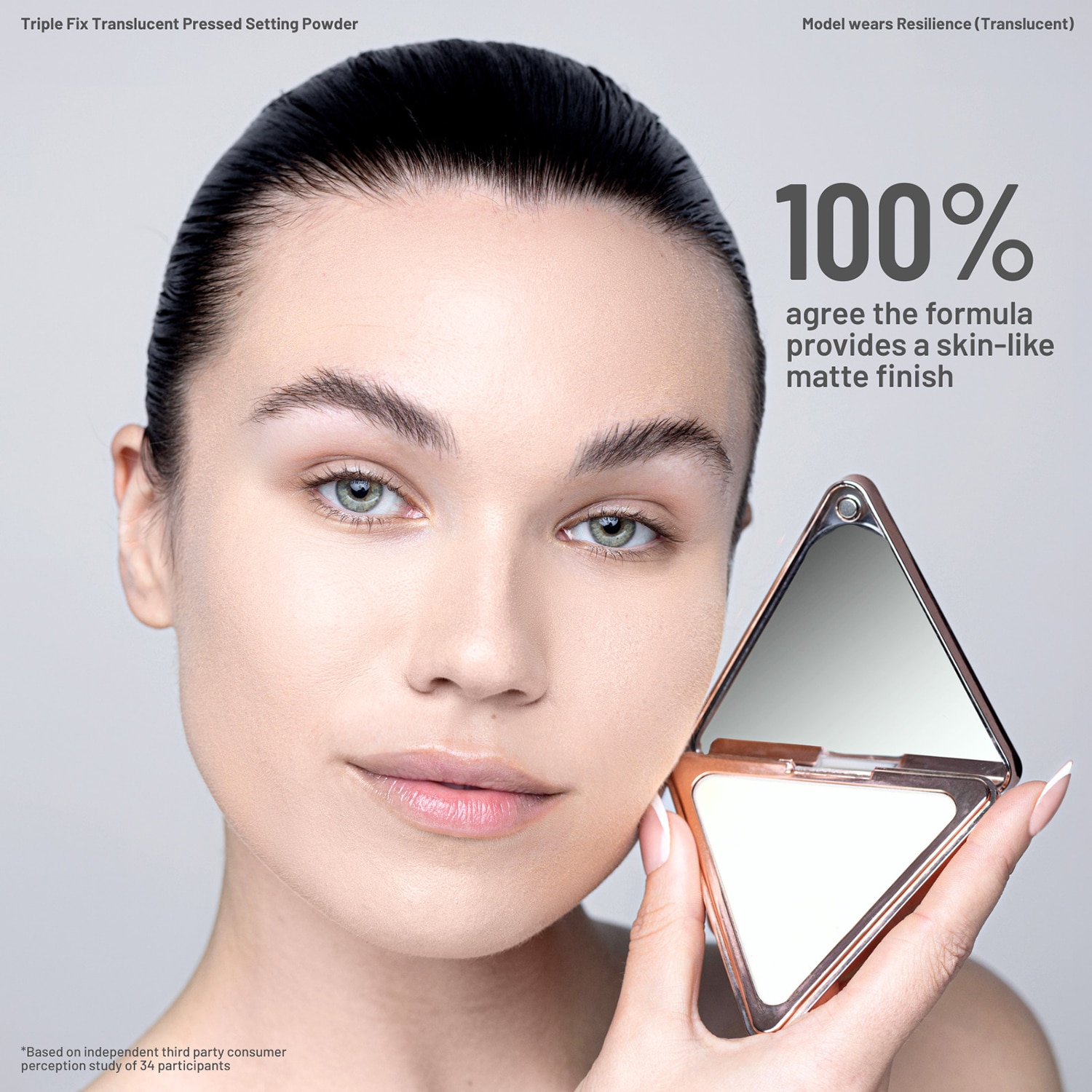 Triple Fix Translucent Pressed Powder