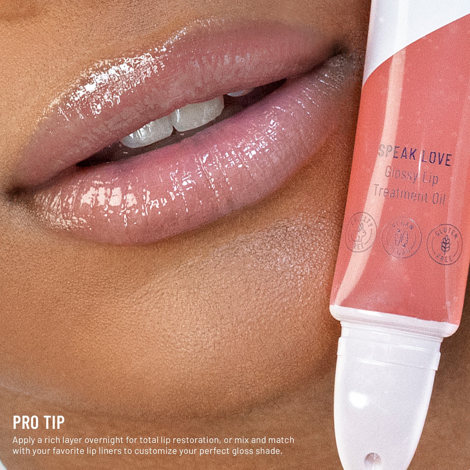 Speak Love Glossy Lip Treatment Oil - Hydrating Lip Oil