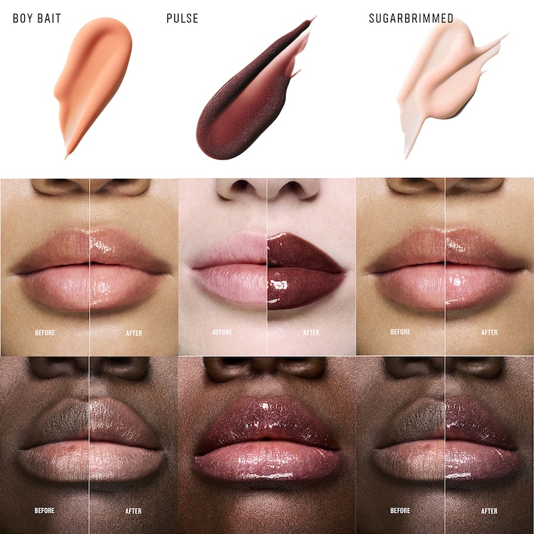 Lipglass Cushion High-Pigment Lip Oil - gloss brillant et non collant