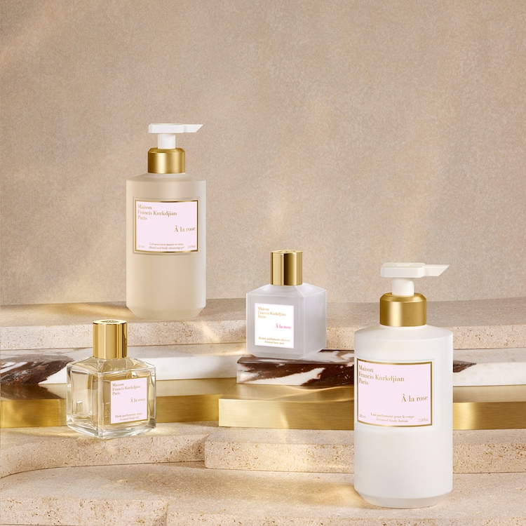 À la rose - Gel moussant mains et corps