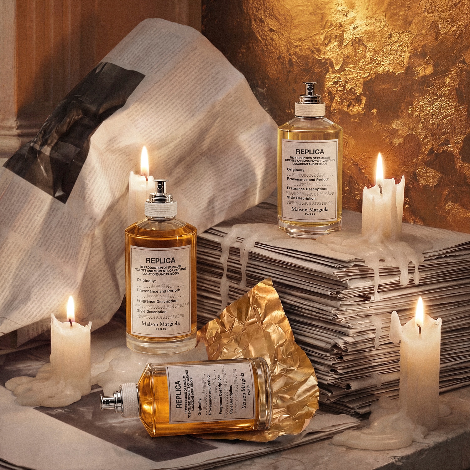 Replica By The Fireplace Eau De Toilette Set