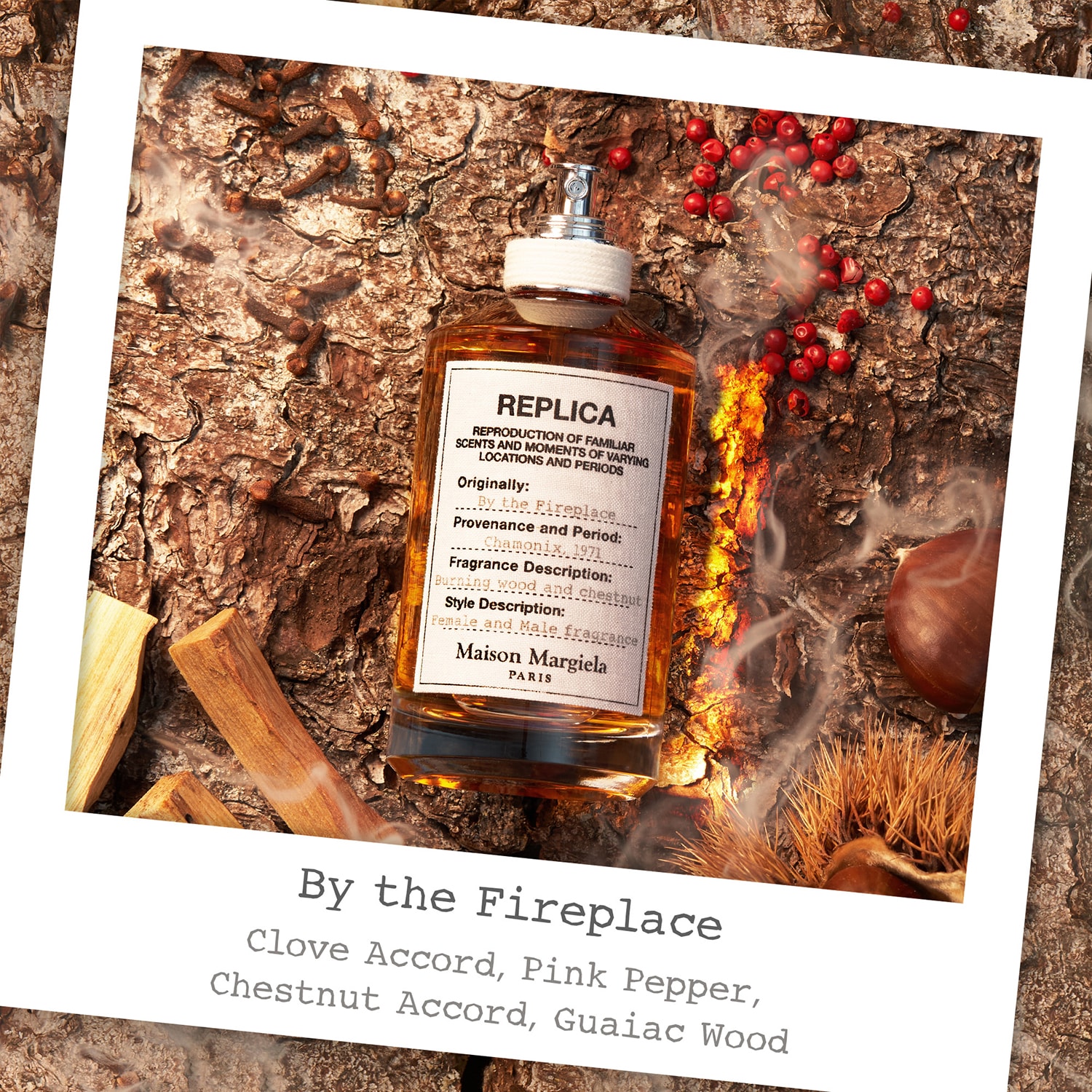 MAISON MARGIELA REPLICA SET EDT BY THE FIRE PLACE 30ML+10ML+7ML
