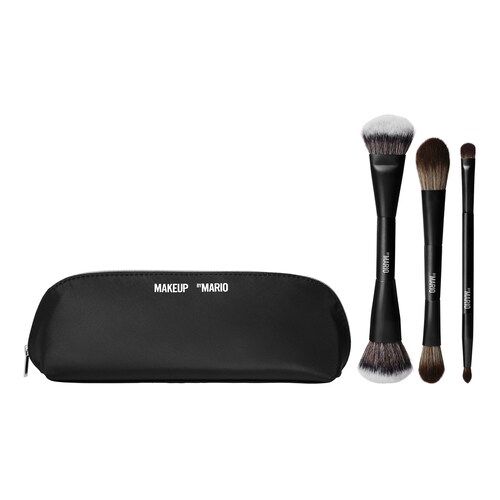 Makeup By Mario - Mario's Face & Eye Brush Trio - Sæt Med Ansigts- Og Øjenpensler - Brush Sets Face & Brust Trio Set - For Women
