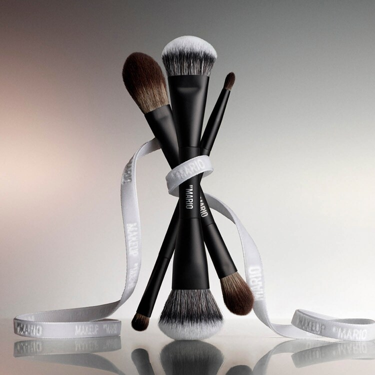 Mario's Face & Eye Brush Trio - Coffret Pinceaux Teint et Yeux