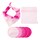 Kit de 5 serviettes démaquillantes réutilisables