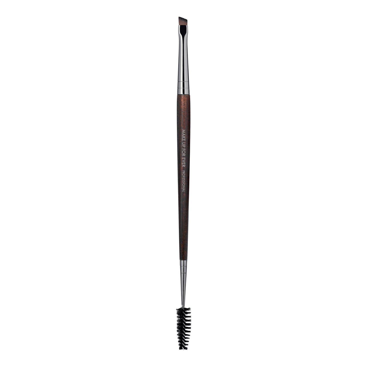 MAKE UP FOR EVER - Štěteček č. 274 - Zkosený štěteček na obočí s kartáčkem