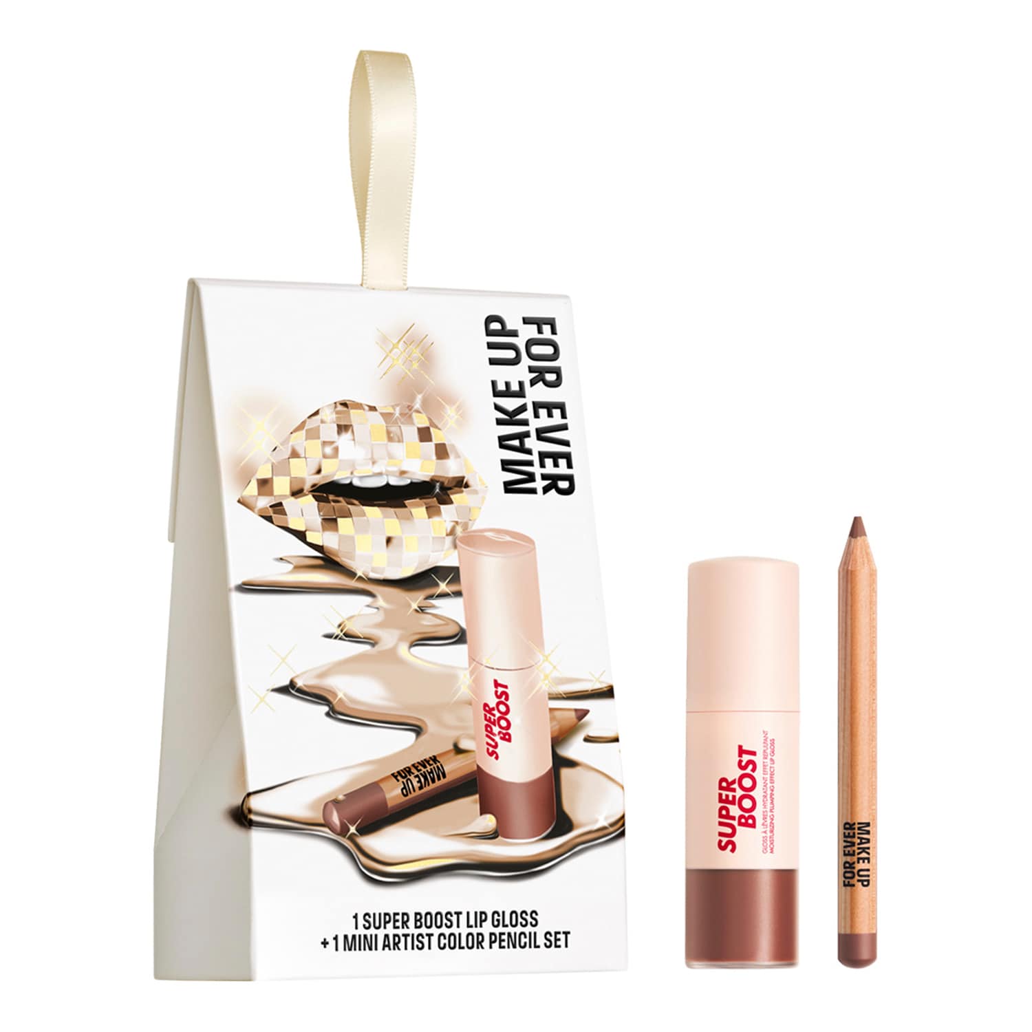 Super Boost Lip Gloss & Artist Color Pencil Duo Set