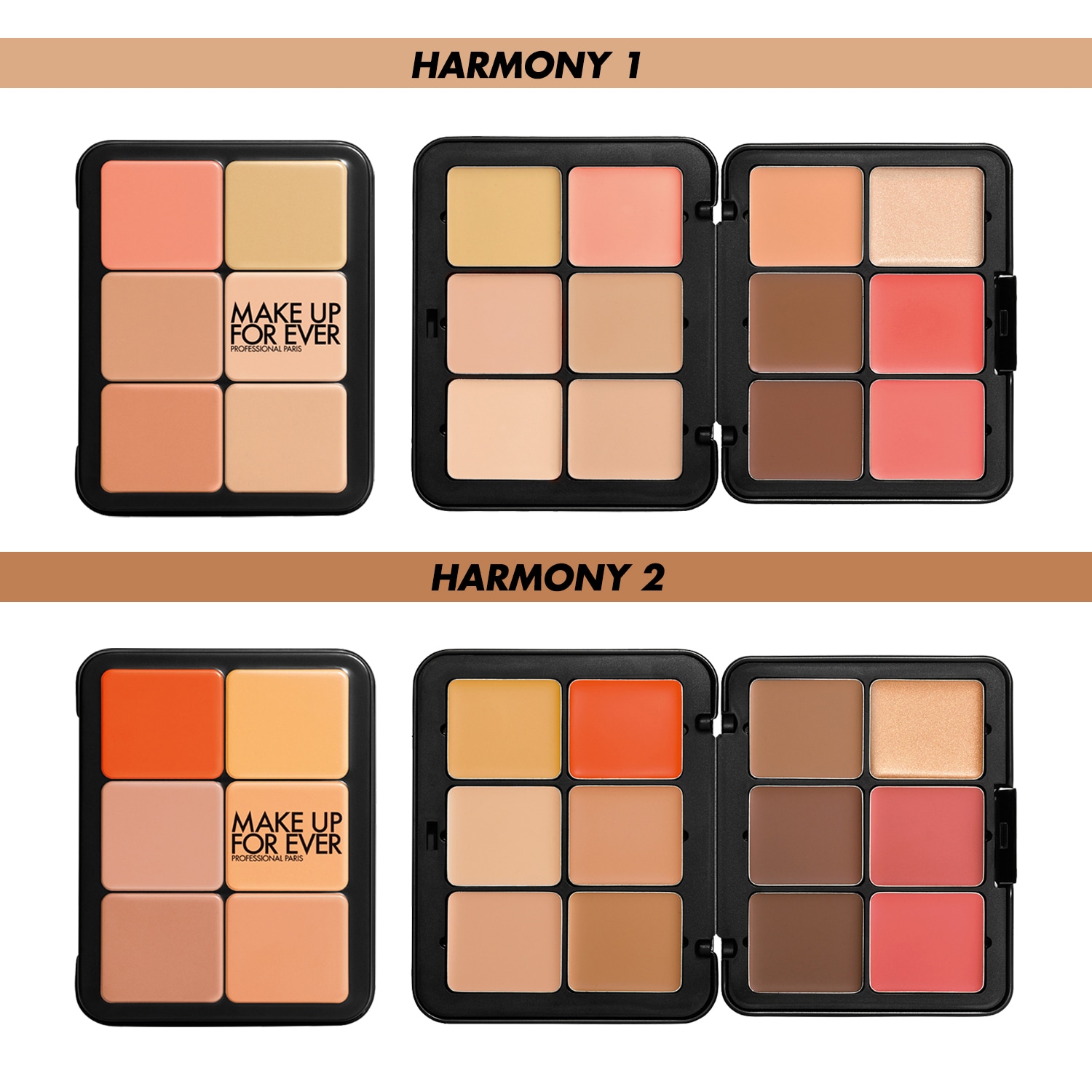 HD Skin All-In-One Palette - Hepsi Bir Arada Ten Paleti | MAKE UP