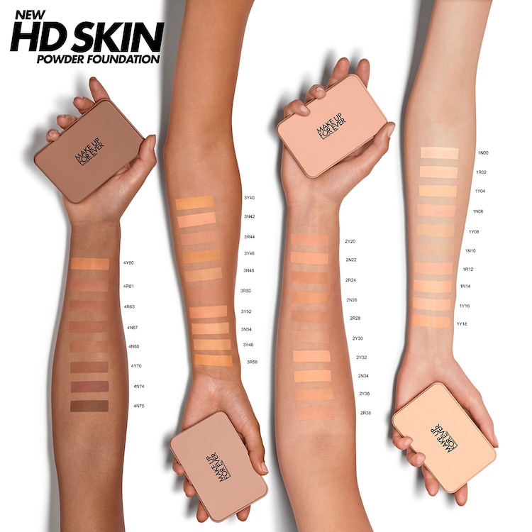 HD Skin Powder Foundation - 24HR Undetectable Blurring Powder Foundation