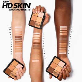 HD Skin Sculpting Palette - Paleta za konturiranje lica s kremastom teksturom