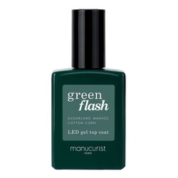 Vernis Green Flash - Vernis semi-permanent Top coat