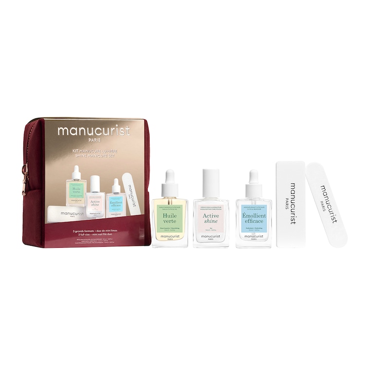 Trousse Active Shine - Manucure fortifiante au fini nacré