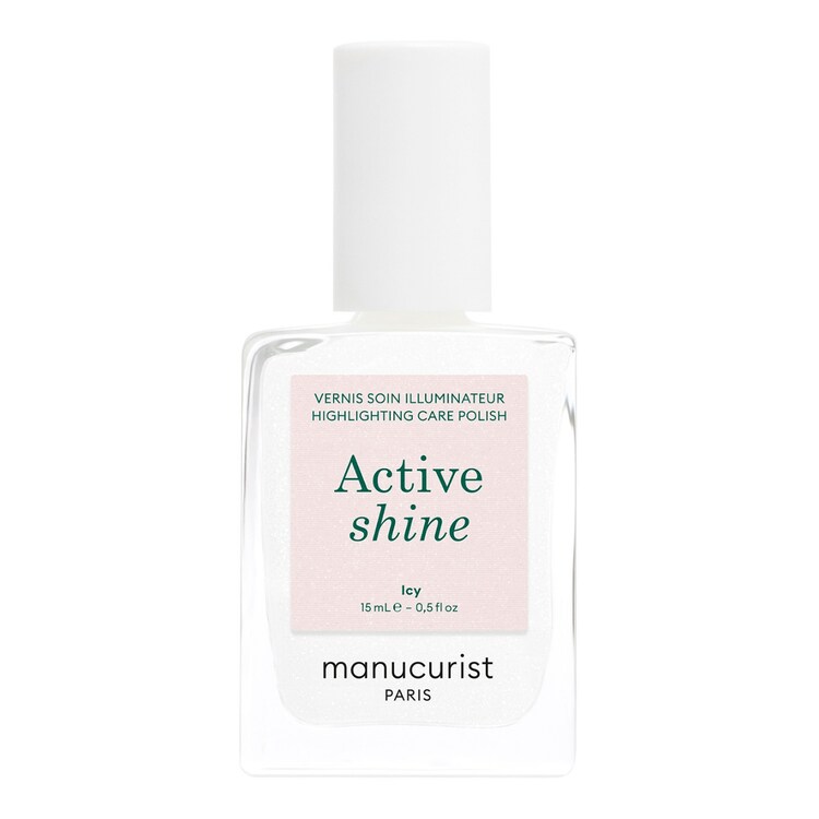 Active Shine Icy - Smalto trattamento riparatore finish lattiginoso madreperla