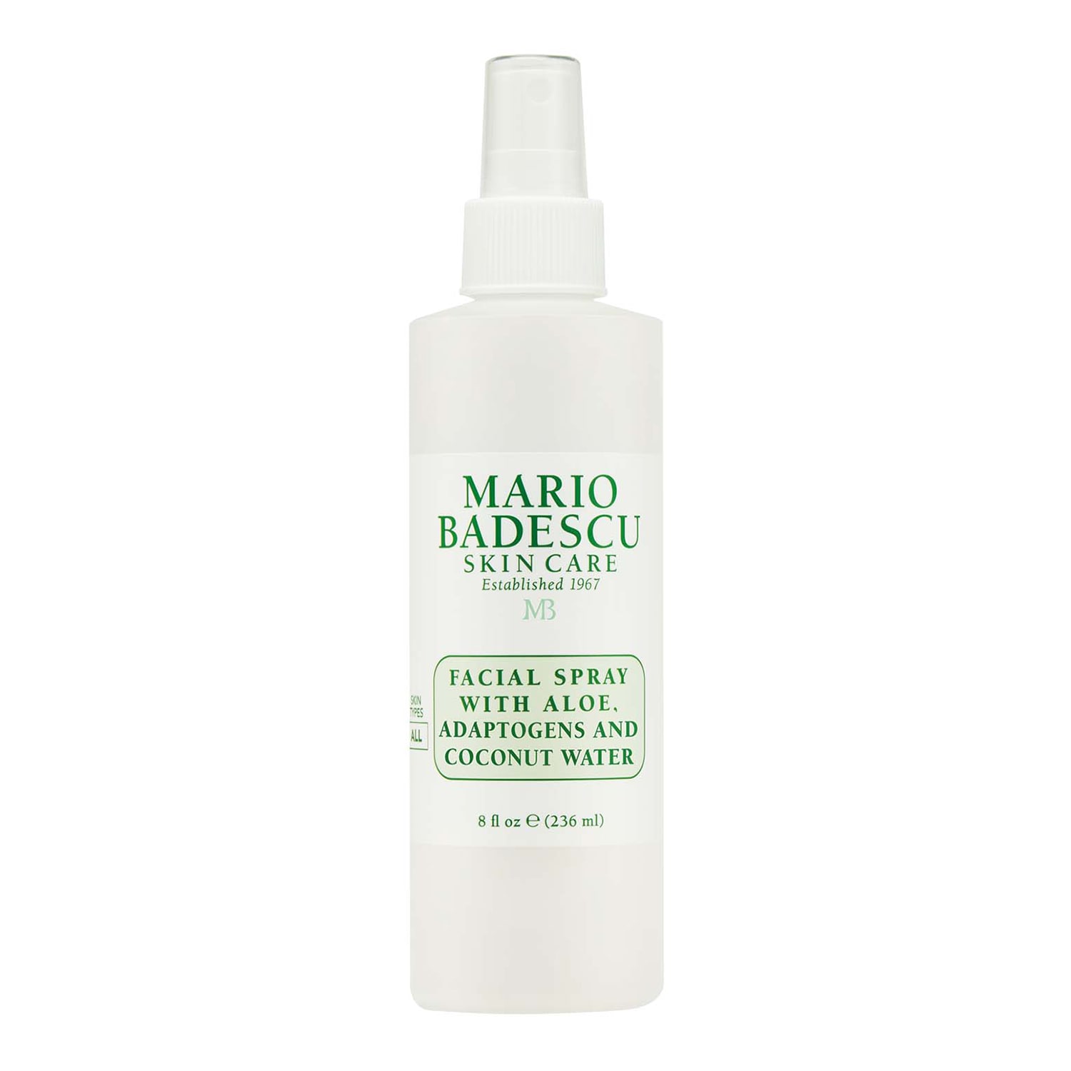 Facial Spray With Aloe, Adaptogens & Coconut Water