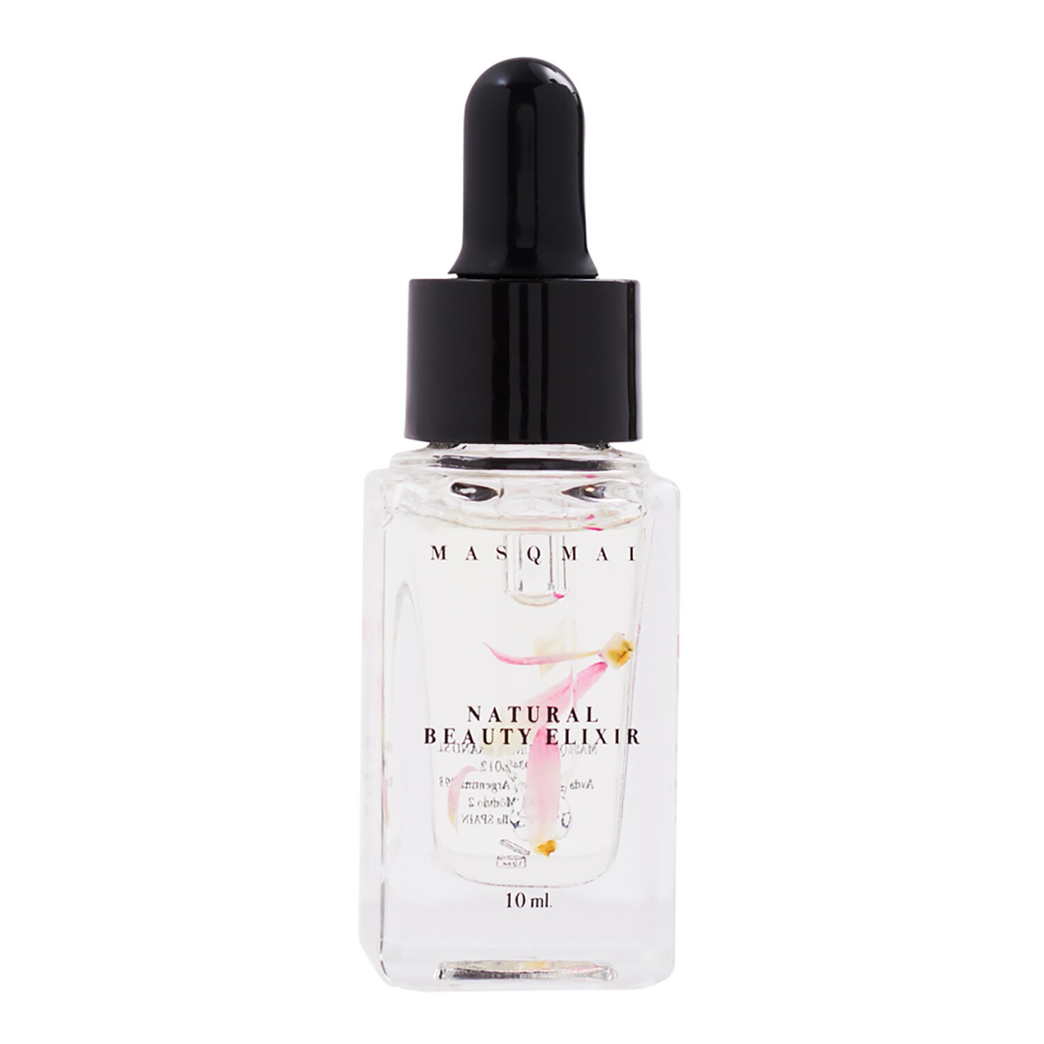 Masqmai - Natural Beauty Elixir - Mini Olio Naturale Nutriente Formato Viaggio - natural Beauty Elix Oil 10 Ml - Donna