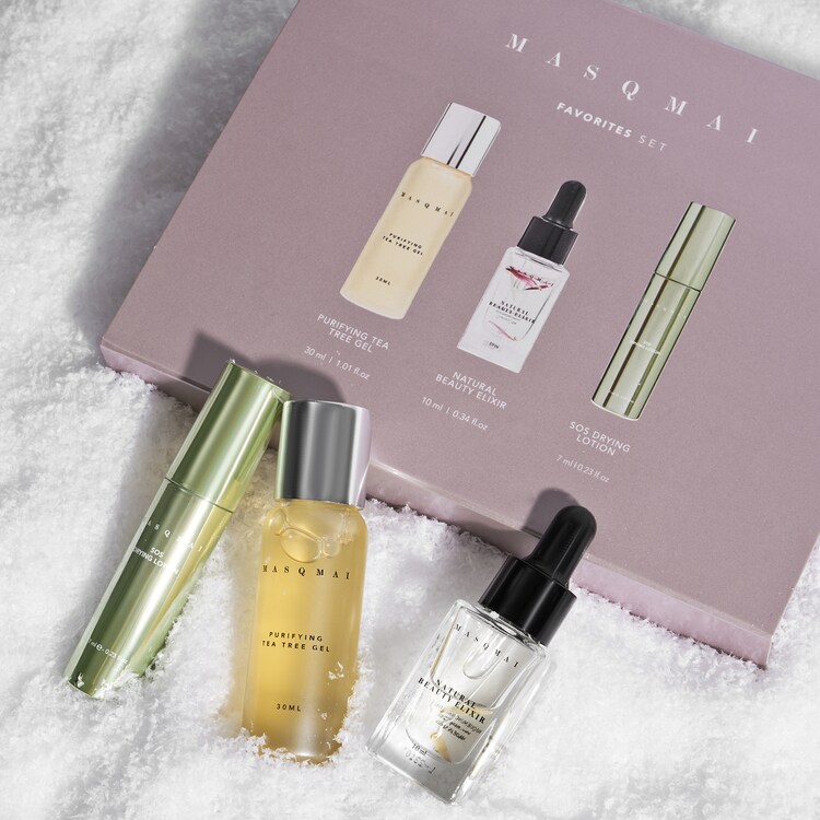 Favorites Set - Kit para eliminar impurezas, reducir el acné e hidratar la piel