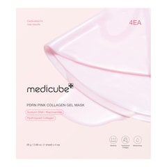 PDRN Pink Collagen Gel Mask - Masque gel hydratant et r&eacute;g&eacute;n&eacute;rant pour le visage, MEDICUBE
