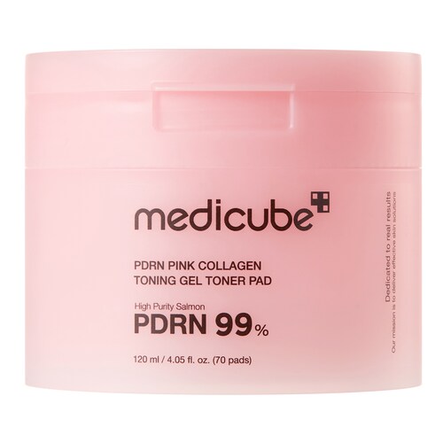 MEDICUBE - PDRN Pink Collagen Toning Gel Toner Pad