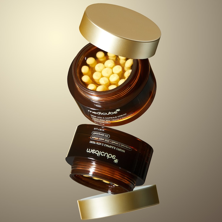 Deep Vita C Capsule Cream - Crema facial iluminadora