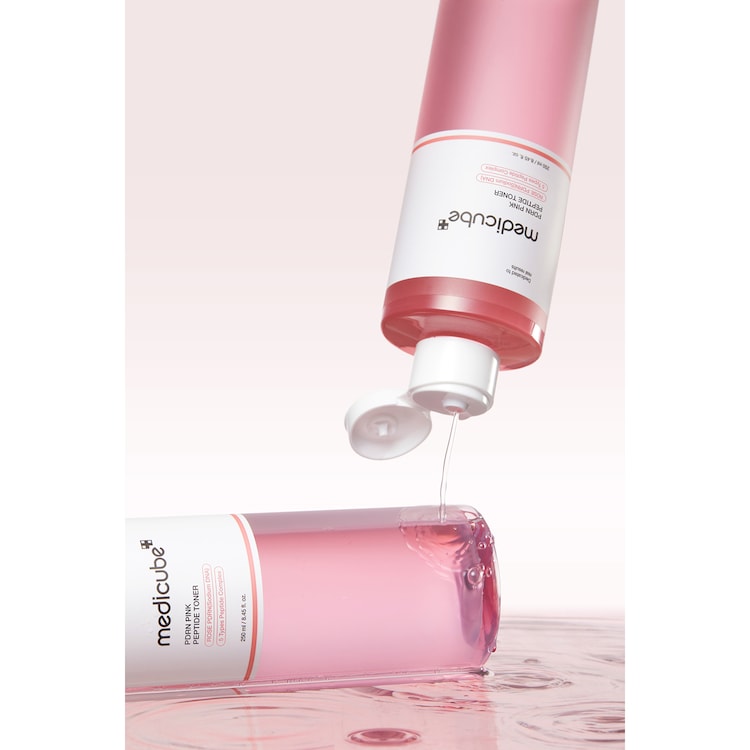 PDRN Pink Cica Toner Apaisant - Loção tonificante iluminadora para o rosto
