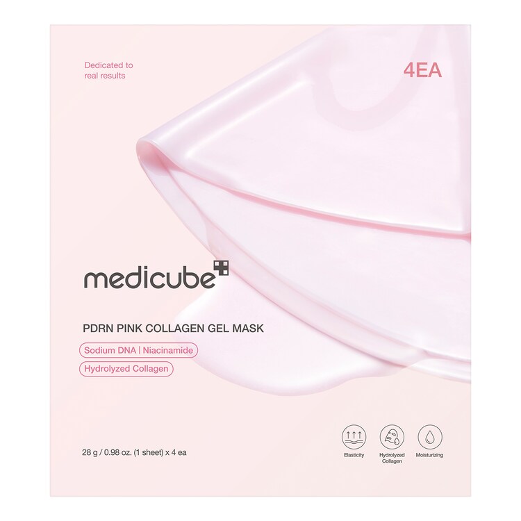 PDRN Pink Collagen Gel Mask - Feuchtigkeitsspendende und regenerierende Gelmaske