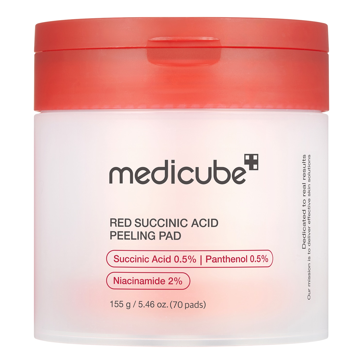 Medicube Red Succinic Peeling Pads - Gesichtspads gegen Unreinheiten