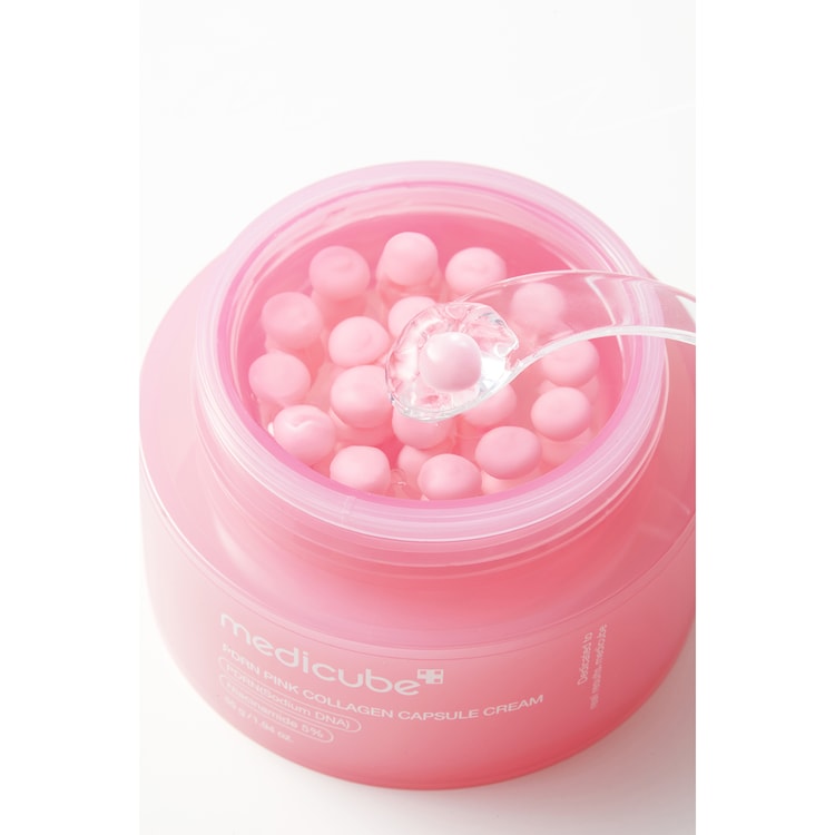 Crème en Capsules PDRN Pink Collagen - Κρέμα σε κάψουλες για λάμψη και ενυδάτωση