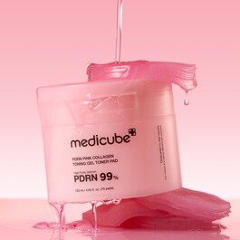 PDRN Pink Collagen Toning Gel Toner Pad - Jastučići za učvr&scaron;ćivanje i sjaj lica