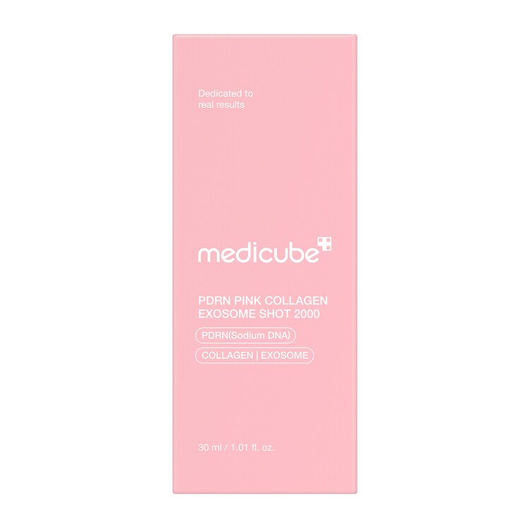 PDRN Pink Collagen Exosome Shot 2000 - Serum för lyster och elasticitet