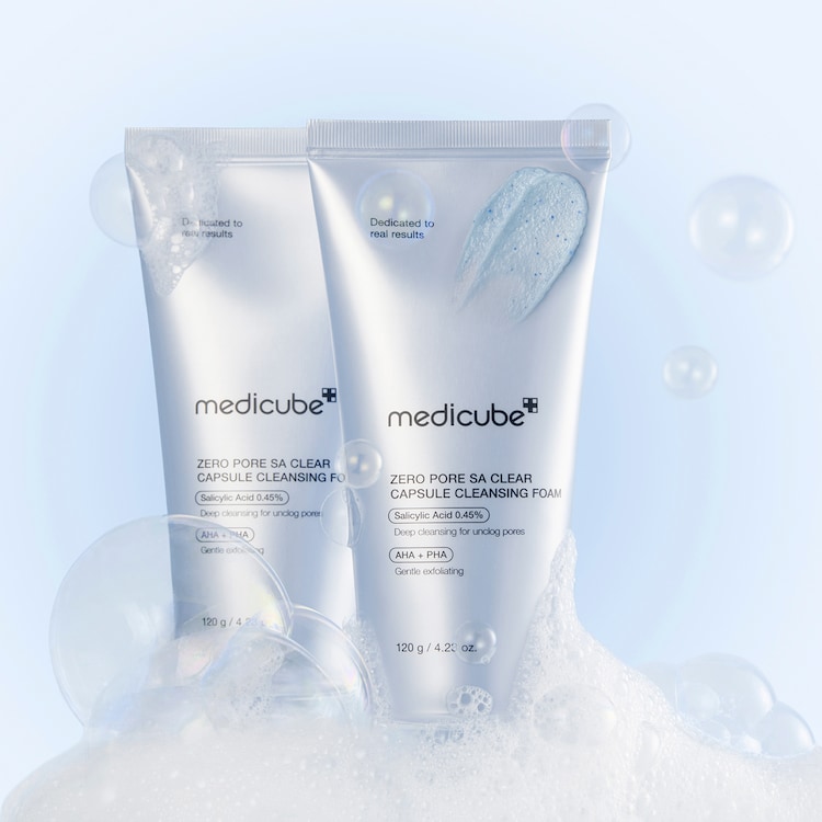 Zero Pore SA Clear Capsule Cleansing Foam - Mousse detergente purificante