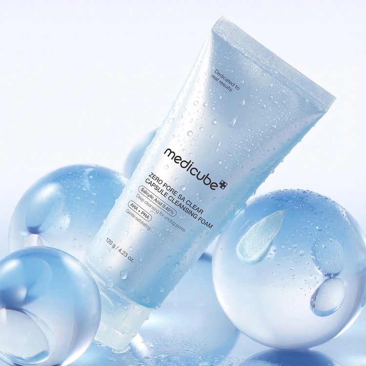 Zero Pore SA Clear Capsule Cleansing Foam - Mousse detergente purificante