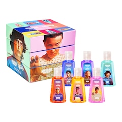 Stranger Things Kit Cube - Set gel mani detergente Formato Viaggio, MERCI HANDY