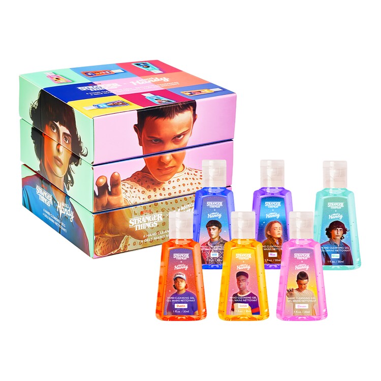 Stranger Things Kit Cube - Set gel mani detergente Formato Viaggio
