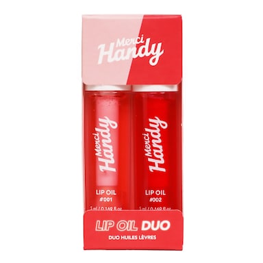 MERCI HANDY - Zestaw Lip Oil Duo — Olejki do ust