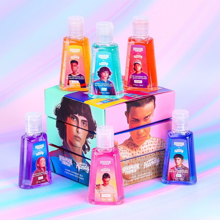 Stranger Things Kit Cube - Set gel mani detergente Formato Viaggio
