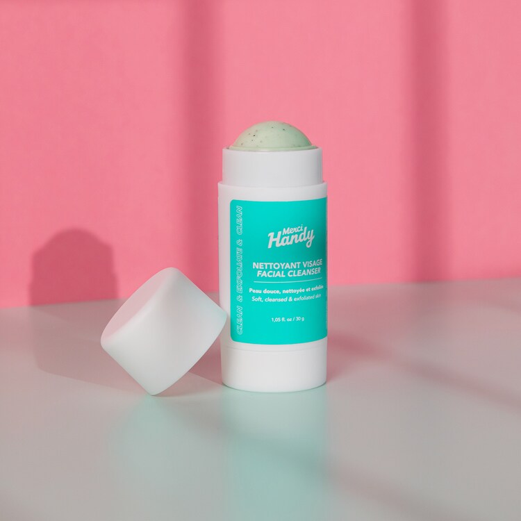 Stick de limpeza facial - cânhamo e aloe vera